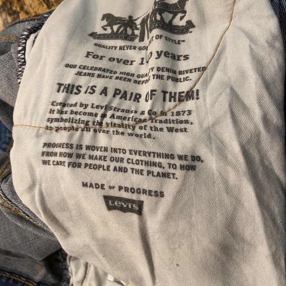 ❤️HP❤️ NWT Levi’s Men’s 2-Way Comfort Stretch Blue Jeans - Picture 11 of 12